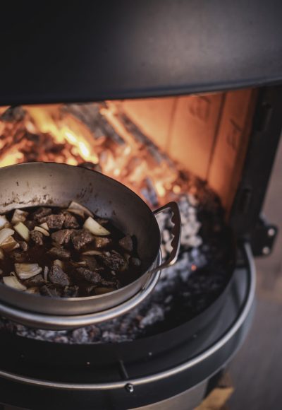 Grillkamn Zubhör Kessel set suppentopf terassenkamin grill edelstahl